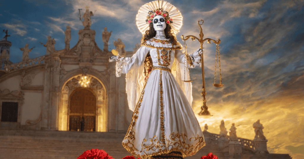 Justicia divina de la Santa Muerte en leyendas populares