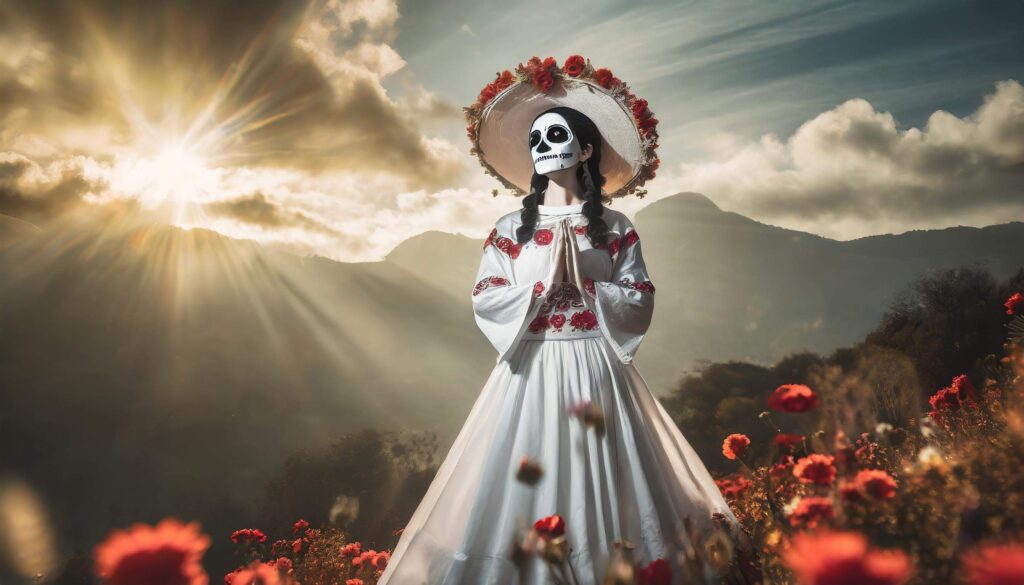 salud y bienestar oraciones de la santa muerte