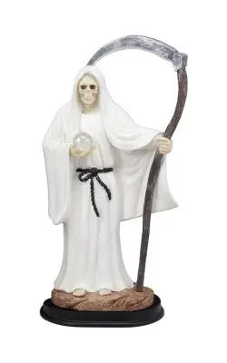 Figura decorativa del día de los muertos, símbolo de pureza, curación y coraje