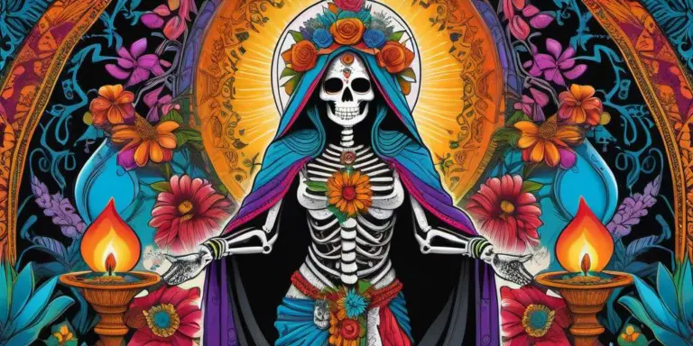 Oración de las 7 potencias de la Santa Muerte