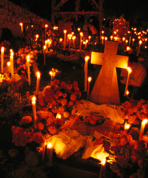 santa muerte altar