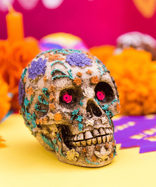 santa muerte colores