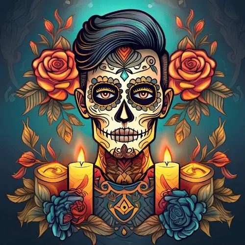imagenes de la santa muerte