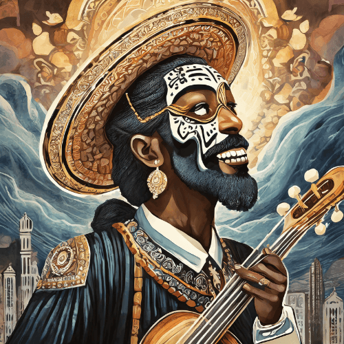 la musica en la santa muerte